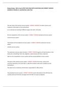 Biopsychology - AQA A level LATEST 2025 EXAM WITH QUESTIONS AND CORRECT VERIFIED  ANSWERS&vert; GRADED A&plus; GUARANTEED 100&percnt; PASS 