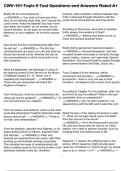 CWV-101 Topic 6 Test Questions and Answers Rated A&plus;