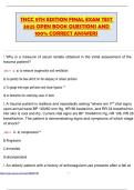 TNCC 9TH EDITION FINAL EXAM TEST 2025 OPEN BOOK QUESTIONS AND 100&percnt; CORRECT ANSWERS