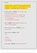 AANP EXAM 1&vert; AANP STUDY GUIDE RECENT  VERSION 2025-2026 ALL 200 QUESTIONS AND  CORRECT ANSWERS&sol; BEST GRADED A&plus;