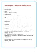 Econ 2100 Exam 2 with precise detailed answers