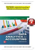  Data Analytics for Accounting&comma; Third Edition