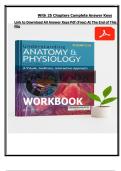 Workbook for Understanding Anatomy & Physiology&colon; A Visual&comma; Auditory&comma; Interactive Approach &lpar;4th Edition&rpar; &ndash; Thompson &ndash; pdf