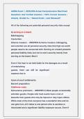 AWMA Exam 1&comma; 2025&vert;2026 Actual Comprehensive Real Exam  Questions And Verified Answers &vert; 100&percnt; Correct Answers &vert;   Already  Graded A&plus; &vert;  Newest Exam &vert; Just Released&excl;&excl; 