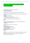 MCLETC QUIZ 2 24-24 QUESTIONS AND ANSWERS