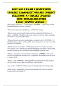Becc Mod 2 EXAM 2 REVIEW WITH UPDATED EXAM QUESTIONS AND CORRECT SOLUTIONS&vert;A&plus; GRADED UPDATED 2025&vert;100&percnt; GUARANTEED PASS&excl;&excl;&vert;NEWEST VERSION&vert;&vert;