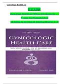 TEST BANK Gynecologic Health Care&colon; With an Introduction to Prenatal and Postpartum Care 4th Edition