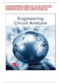 ENGINEERING CIRCUIT ANALYSIS 9TH  EDITION HAYT SOLUTION MANUAL 