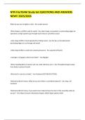 NTN FireTEAM Study Set QUESTIONS AND ANSWERS NEW&excl;&excl; 2025&sol;2026 