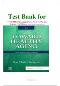 Test Bank For Toward Healthy Aging Human Needs and Nursing Response 11th Edition by Theris A&period; Touhy&comma; Kathleen F Jett&vert;&vert;ISBN NO&colon;10&comma;X&vert;&vert;ISBN NO&colon;13&comma;978-3&vert;&vert;Complete Guide A&plus;