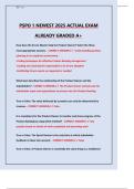 PSPO 1 NEWEST 2025&lowbar;ACTUAL&lowbar;EXAM&lowbar;COMPLETE