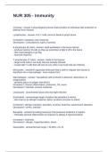 NUR 305 - Immunity Questions and Answers 100&percnt; Correct