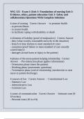 NSG 122 - Exam 1 &lpar;Unit 1&colon; Foundations of nursing Unit 2&colon; Evidence&comma; ethics&comma; patient education Unit 3&colon; Safety and collaboration&rpar; Questions With Complete Solutions