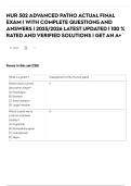 NUR 502 ADVANCED PATHO ACTUAL FINAL EXAM &vert; WITH COMPLETE QUESTIONS AND ANSWERS &vert; 2025&sol;2026 LATEST UPDATED &vert; 100 &percnt; RATED AND VERIFIED SOLUTIONS &vert; GET AN A&plus;