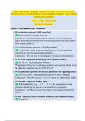 APPLICATION OF US ARMY ESQD PRINCIPLES TEST STUDY GUIDE  2025&sol;2026 ACCURATE QUESTIONS AND VERIFIED CORRECT SOLUTIONS  WITH EXPLANATIONS  &vert;&vert; 100&percnt; GUARANTEED PASS  <RECENT VERSION> 