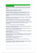 Developmental Biology Questions and Answers-Latest Update 2025-2026&period;