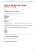 MCLETC RC 19-04 Exam Quiz 2 Solved Correctly