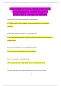 Delta Sigma Theta Facts Questions and Answers &vert; Latest Version &vert; 2025&sol;2026 &vert; Correct & Verified