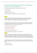NURS2207 Exam Questions & Answers with Rationales 20242025 