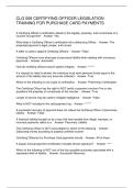 CLG 006 CERTIFYING OFFICER LEGISLATION TRAINING FOR PURCHASE CARD PAYMENTS
