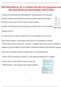 NRP 8th Edition Chapters 1&ndash;4 Final Exam Review Questions and Revised Answers &ndash; Latest Update 2025&sol;2026