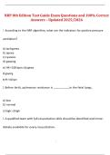 NRP 8th Edition Test Guide &ndash; Exam Questions and 100&percnt; Correct Answers &lpar;Updated 2025&sol;2026&rpar;