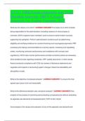 ACO CORB Exam Questions and Well Detailed Answers &lpar;100&percnt; Correct Answers&rpar; A&plus; Latest Versions 2025 
