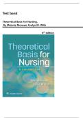 Test Bank For Theoretical Basis for Nursing&comma; 6th American Edition&comma; by Melanie McEwen&semi; Evelyn M&period; Wills&comma; Verified Complete Chapters&vert;&vert; Newest Edition