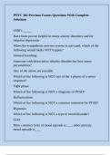 PSYC 382 Previous Exams Questions With Complete Solutions