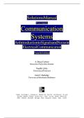 Solution Manual for Communication Systems&colon; An Introduction to Signals and Noise in Electrical Communication&comma; 4th Edition &lpar;Carlson&comma; Crilly&comma; and Rutledge&rpar;