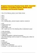 Complete Property Insurance Exam Study Bundle 2025 &mdash; CIC & Pearson VUE Prep&colon; Coverage Limits&comma; Fire Policies&comma; Underwriting&comma; and State Law Review