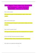 Delta Sigma Theta Interview Questions and Answers &vert; Latest Version &vert; 2025&sol;2026 &vert; Correct & Verified