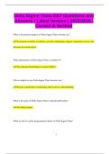 Delta Sigma Theta DST Questions and Answers &vert; Latest Version &vert; 2025&sol;2026 &vert;  Correct & Verified