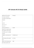 AP- CALCULUS STUDY GUIDES COMBINED 