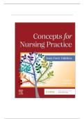 TEST BANK FOR Concepts for Nursing Practice 4th Edition by Jean Foret Giddens ISBN&colon;9780323809825 COMPLETE GUIDE ALL CHAPTERS COVERED WITH RATIONALES 100&percnt; VERIFIED A&plus; GRADE ASSURED&excl;&excl;&excl;&excl;&excl;NEW LATEST UPDATE&excl;&excl;&excl;&excl;&excl;