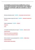New Zealand Nursing State Exam 2024&ndash;2025 Study Guide &vert; Comprehensive Review & Practice Questions