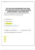 NYS Tow Truck Endorsement Exam 2025 Study Guide &vert; Practice Questions & Safety Regulations Review