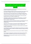 Rad tech final exam questions and verified answers &vert; grade a&plus; &vert; 100&percnt; correct