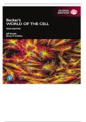 TEST BANK FOR Becker's World of the Cell&comma; &lbrack;GLOBAL EDITION&rsqb; 10th Edition by Jeff Hardin &comma; Gregory Bertoni&comma; Lewis Kleinsmith&period;ISBN&colon; 978-1292426525 COMPLETE GUIDE ALL CHAPTERS COVERED 100&percnt; VERIFIED A&plus; GRADE ASSURED&excl;&excl;&excl;&excl;&excl; NEW LATEST UPDATE&excl;&excl;&excl;&excl;&excl;