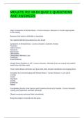 MCLETC RC 19-04 QUIZ 2 QUESTIONS AND ANSWERS