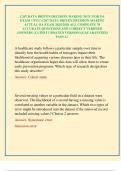 C207 DATA DRIVEN DECISION MAKING WGU FOR OA EXAM &sol; WGU C207 DATA DRIVEN DECISION MAKING ACTUAL OA EXAM 2025&sol;2026 ALL COMPLETE 70 ACCURATE QUESTIONS AND CORRECT VERIFIED ANSWERS &lpar;LATEST UPDATED VERSION&rpar; &vert;GAUARANTEED PASS A&plus;