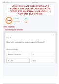MGSC 291 EXAM 2 QUESTIONS AND CORRECT DETAILED ANSWERS WITH COMPLETE SOLUTIONS &vert; GRADED A&plus; &vert; NEW 2025-2026 UPDATE
