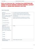 CSLB Law & Business Set 1 Test Bank Exam QUESTIONS AND  CORRECT DETAILED ANSWERS &lpar;VERIFIED ANSWERS&rpar; &vert;ALREADY  GRADED A&plus;&vert;&vert;BRAND NEW VERSION&excl;&excl; 2025-2026 
