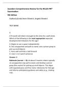 Saunders Pediatric Nursing NCLEX Test Bank 2025 &vert; Comprehensive Growth & Development&comma; Disorders&comma; Medications&comma; and Family-Centered Care Q&A with Rationales &vert; Saunders NCLEX-RN Review