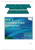 Ham’s Primary Care Geriatrics: A Case-Based Approach – 7th Edition by Richard J. Ham | Verified Test Bank with Solutions
