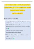  RIMS-CRMP 2024&ndash;2025 &ndash; COMPLETE QUESTIONS AND VERIFIED ACCURATE ANSWERS &lpar;A&plus; SCORE&rpar; &vert;&vert; 100&percnt; GUARANTEED PASS <RECENT VERSION>