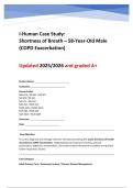 i-Human Case Study&colon; Shortness of Breath &ndash; 58-Year-Old Male &lpar;COPD Exacerbation&rpar; Updated 2025&sol;2026 and graded A&plus;  NR 6512 &sol; NR 602 &sol; NR 507 NR 509 &sol; NR 511 NU 621 &sol; NU 641 NUR 412 &sol; NUR 415 NURS 5334 &sol; NURS 5335 NUR 635 &sol; NUR 650 NUR 641E &sol; NUR 645E