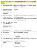 Randoms from FHEA exams UPDATED ACTUAL Questions and CORRECT  Answers