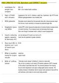 FHEA   Bundled Questions and CORRECT Answers Bundled Questions and CORRECT Answers
