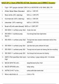 NACE Bundled Questions and CORRECT Answers